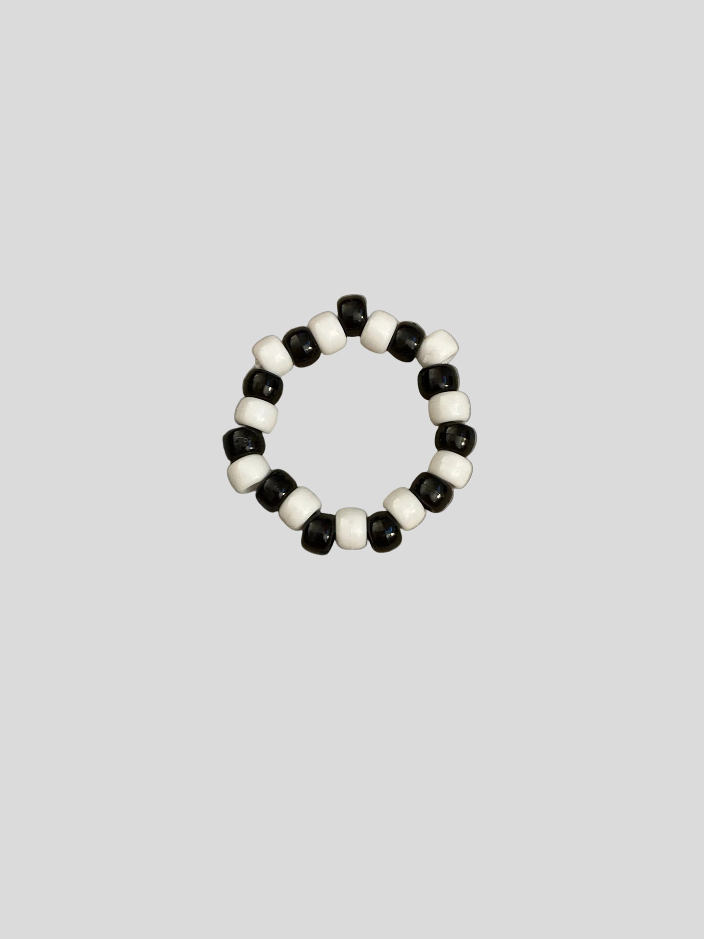 Black and white bracelet